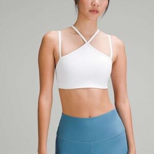 Lululemon Flow Y Strappy Bra Nulu Sz 6